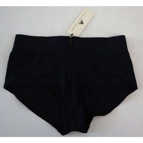 adidas x Stella McCartney DW9547 Women's Sz Medium Black Triathlon Shorts - Picture 1 of 9